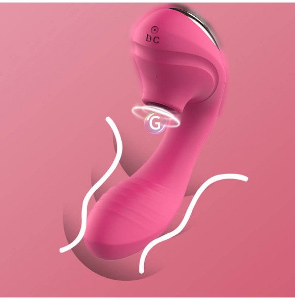 Maya - Suction Vibrating Wearable (Chargeable - Red Rose)